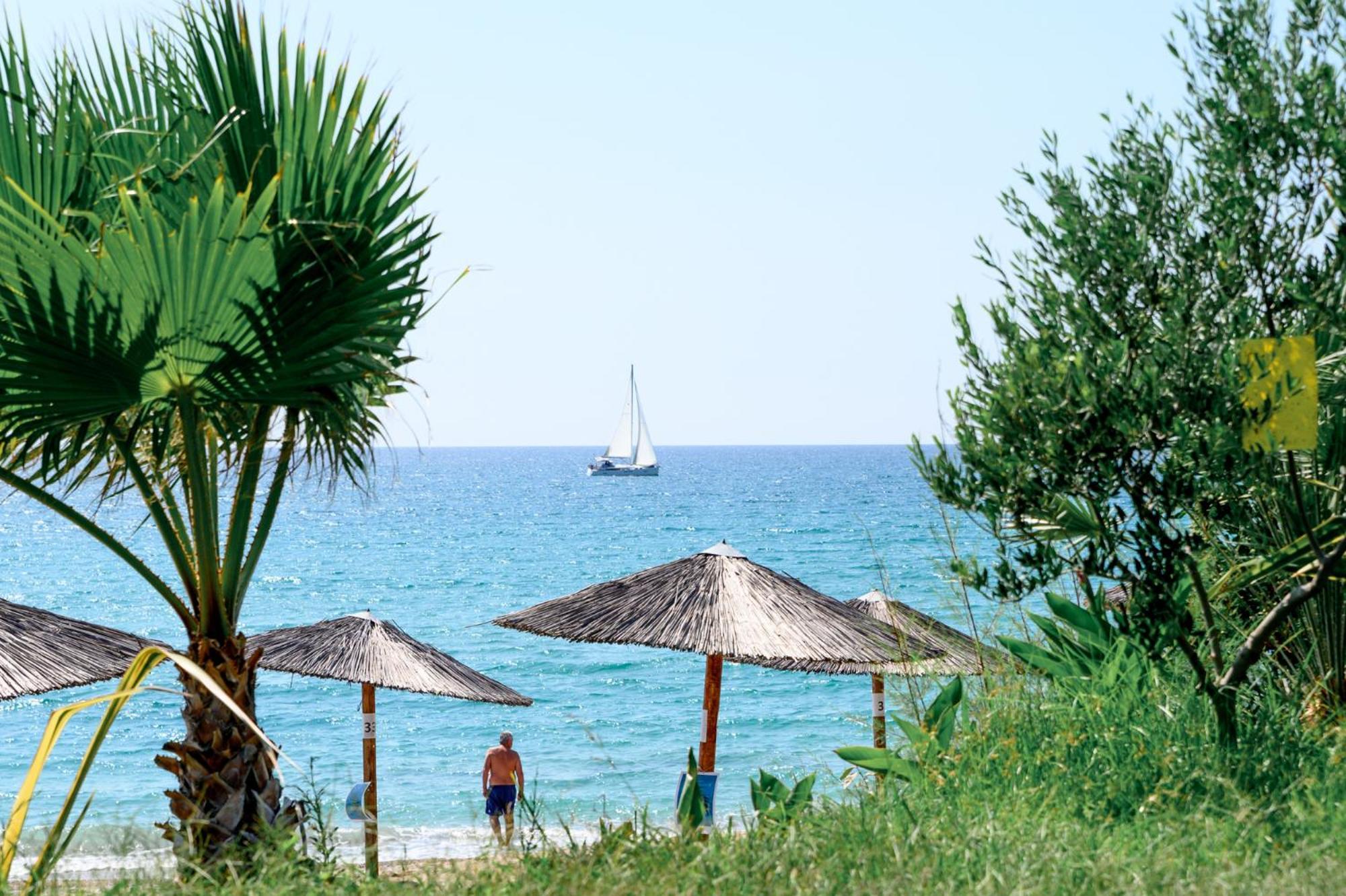 Poseidon Beach Hotel Kasztroszikiá Kültér fotó