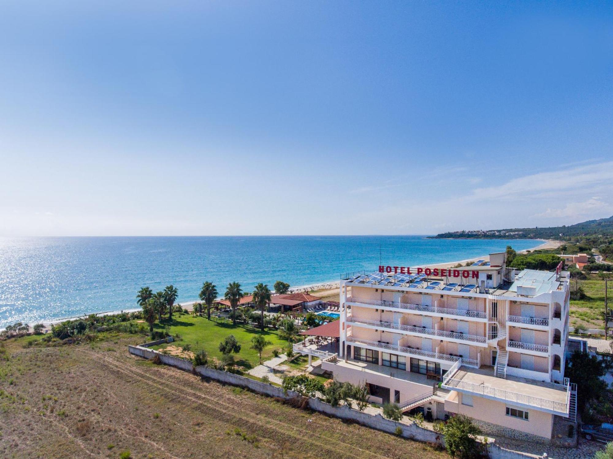 Poseidon Beach Hotel Kasztroszikiá Kültér fotó